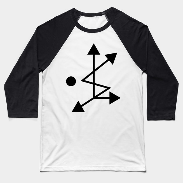 Linking Sigil - DKMU Baseball T-Shirt by RAdesigns